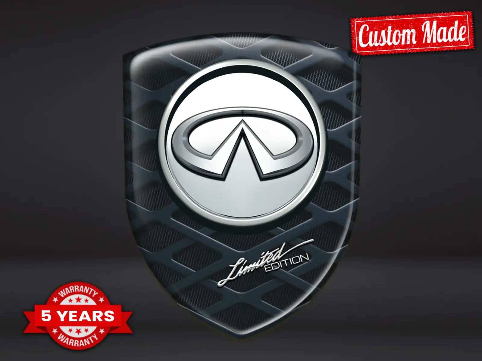 Infiniti Emblèmes Auto Perso Pro Max Durable Design Stylé